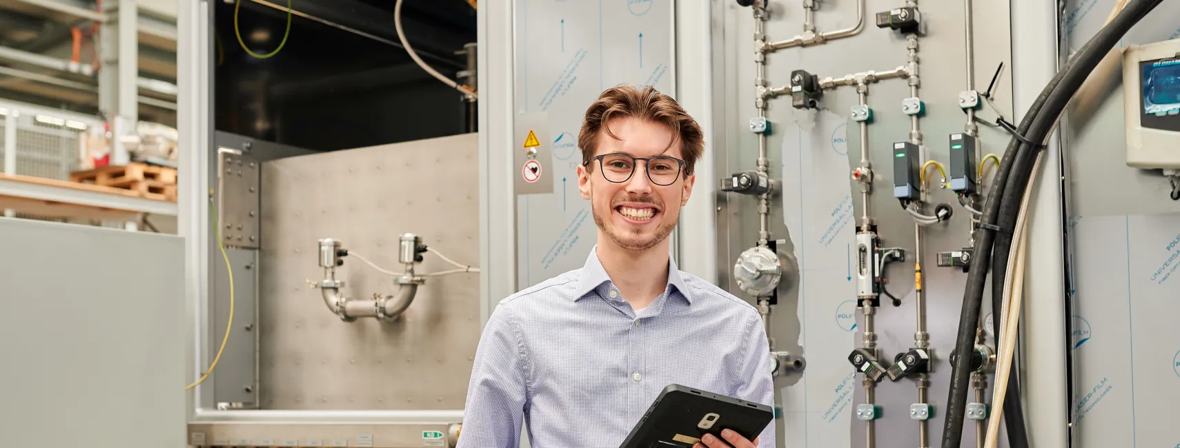 Auszubildender Automatisierungstechnik