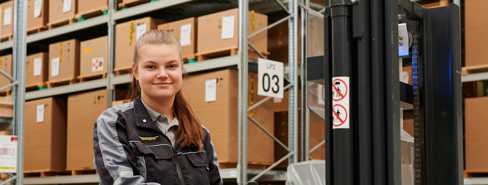 Auszubildende Lagerlogistik