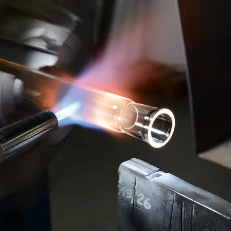 Tempern von Quarzglas