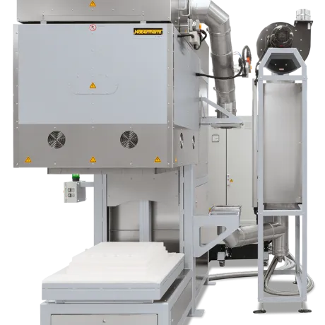 High-temperature bottom loading furnace HT 166/17 LB DB200-3 