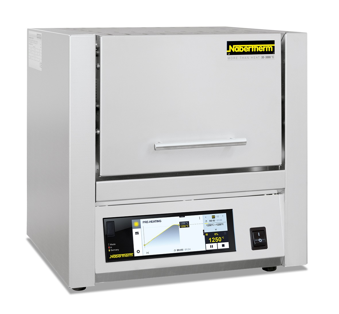 レンガ断熱方式のマッフル炉、最高温度 1300 °C | Nabertherm